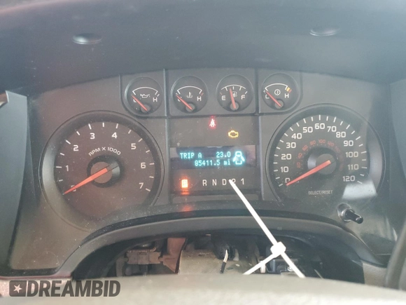 2010 Ford F-150 XL с VIN 1FTMF1CW2AKA46442, выставлен на аукционе Copart как лот 61101535 с пробегом 85 411 миль миль и Чистый • Clean title. История ставок и продаж доступна на DreamBid. Изображение 9.