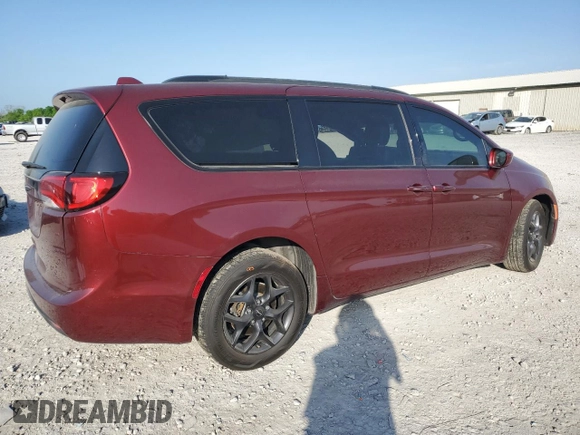 2018 Chrysler Pacifica Touring L with VIN 2C4RC1BG7JR332720, listed as a Copart auction lot 53940265 with 58,523 mi miles and Salvage Title. Bid and sale history available at DreamBid. Image 3.