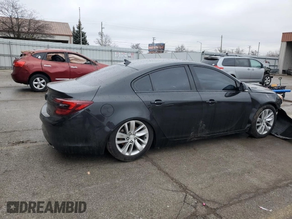 2014 Buick Regal Premium II with VIN 2G4GR5GX4E9308785, listed as a Copart auction lot 44033325 with 117,909 mi miles and Salvage Title. Bid and sale history available at carsss.com. Image 3.