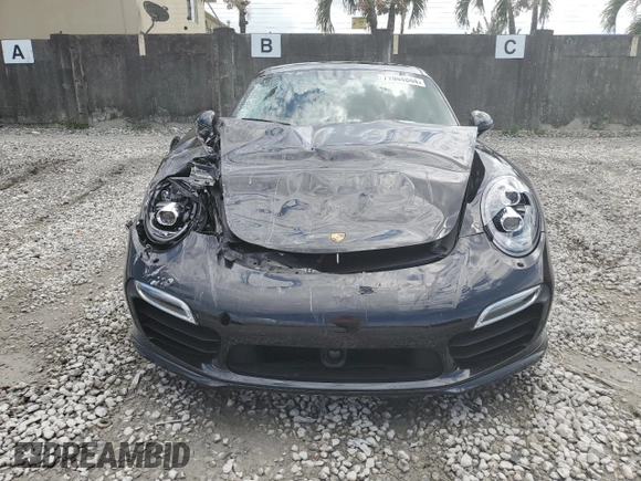 2015 Porsche 911 Turbo S z VIN WP0AD2A94FS166536, wystawiony jako Copart lot #71944844 z przebiegiem 9 222 mil mil oraz Szkoda całkowita • Salvage title. Historia ofert i sprzedaży dostępna na DreamBid. Obrazek 5.