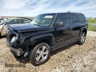 2017 Jeep Patriot High Altitude with VIN 1C4NJPFA9HD187951, listed as a Copart auction lot 53128184 with 77,832 mi miles and Salvage Title. Bid and sale history available at carsss.com. Image 1.