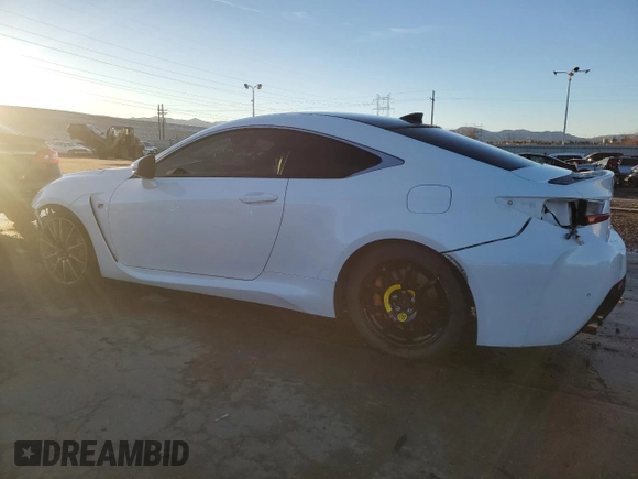 2017 Lexus RC F F z VIN JTHHP5BC3H5006567, wystawiony jako Copart lot #88174455 z przebiegiem 91 918 mil mil oraz Szkoda całkowita • Salvage title. Historia ofert i sprzedaży dostępna na DreamBid. Obrazek 2.