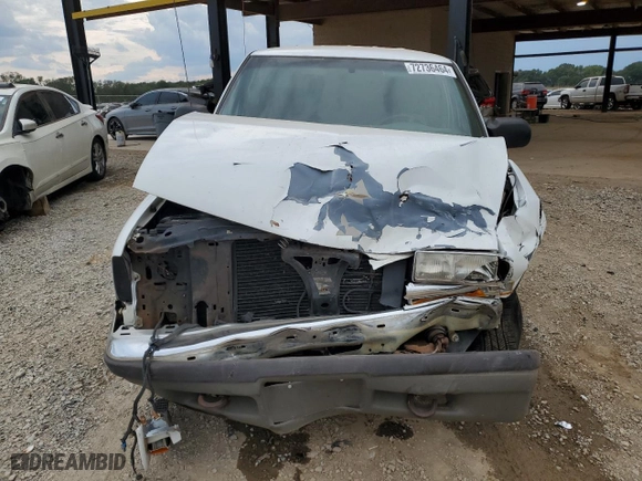 2000 Chevrolet Blazer LT with VIN 1GNDT13WXY2276000, listed as a Copart auction lot 72736464 with 204,388 mi miles and Salvage Title. Bid and sale history available at carsss.com. Image 5.