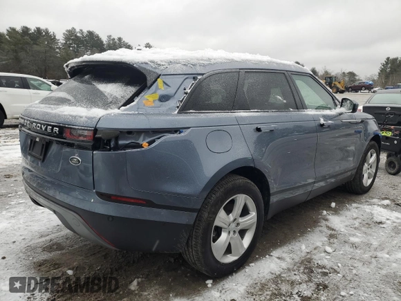 2021 Land Rover Range Rover Velar S with VIN SALYJ2EX4MA308007, listed as a Copart auction lot 37669354 with 12,407 mi miles. Bid and sale history available at carsss.com. Image 3.