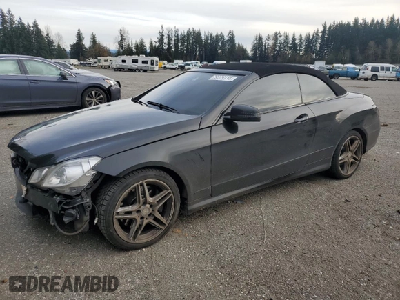 2011 Mercedes-Benz E-Class E 550 with VIN WDDKK7CF7BF103529, listed as a Copart auction lot 79579114 with 56,436 mi miles and Salvage Title. Bid and sale history available at carsss.com. Image 1.