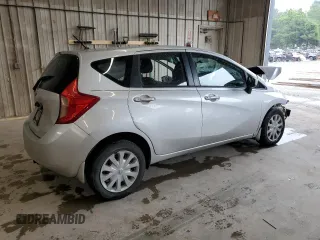 2015 Nissan Note S with VIN 3N1CE2CP9FL391697, listed as a Copart auction lot 61135525 with Not provided miles and Salvage title. Bid and sale history available at DreamBid. Image 3.