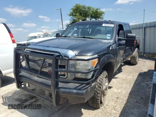 2011 Ford F-350 XL with VIN 1FT8W3BT7BEC19876, listed as a Copart auction lot 66935314 with 252,564 mi miles and Salvage Title. Bid and sale history available at DreamBid. Image 1.