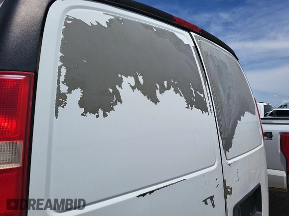 2010 Chevrolet Express Cargo with VIN 1GCZGFBA8A1153393, listed as a IAAI auction lot 42677832 with 159,087 mi miles and . Bid and sale history available at DreamBid. Image 18.