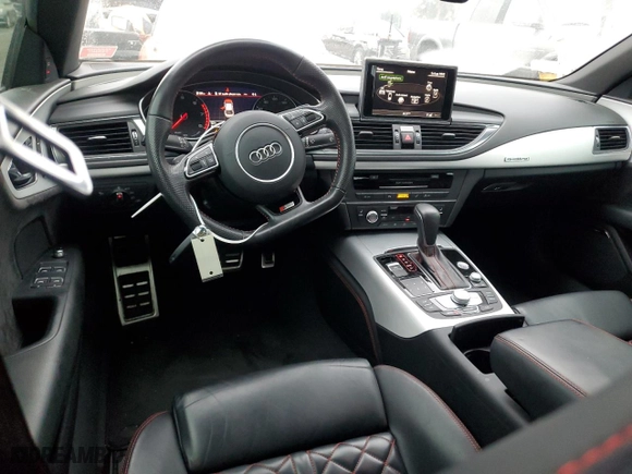 2018 Audi A7 Premium Plus with VIN WAUW3AFC8JN064572, listed as a Copart auction lot 86334304 with 77272 miles and Salvage Title. Bid and sale history available at carsss.com. Image 8.