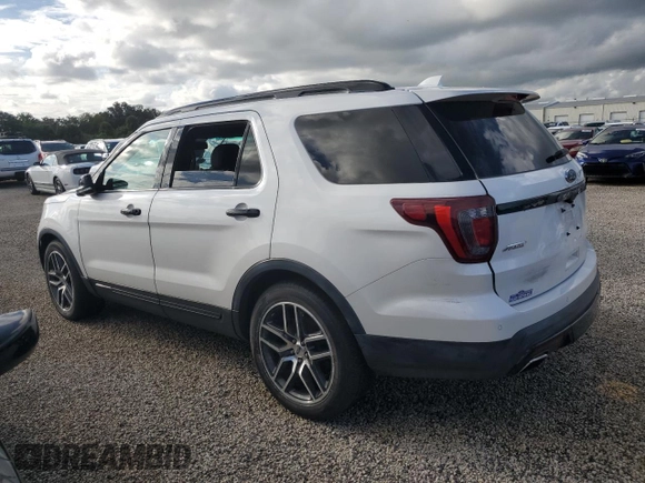 2016 Ford Explorer Sport with VIN 1FM5K8GT8GGA01893, listed as a Copart auction lot 48665205 with Not Provided miles and Non Repairable. Bid and sale history available at DreamBid. Image 2.