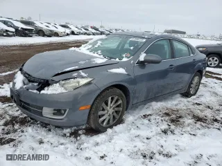 2011 Mazda Mazda6 i Touring with VIN 1YVHZ8CH2B5M02241, listed as a Copart auction lot 87598725 with 87,603 mi miles and Salvage Title. Bid and sale history available at carsss.com. Image 1.