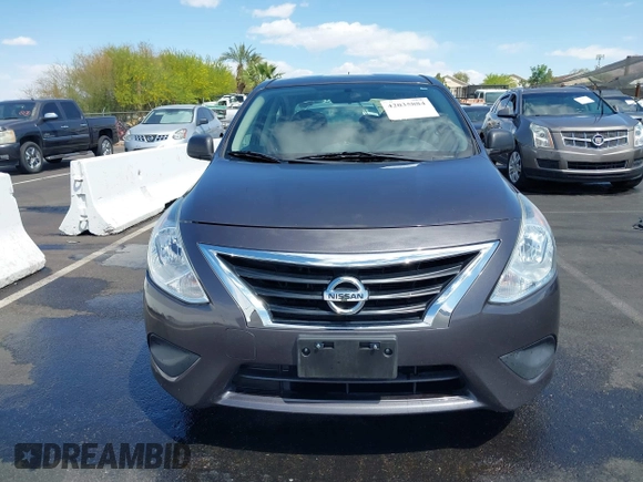 2015 Nissan Versa SV with VIN 3N1CN7AP5FL860073, listed as a IAAI auction lot 42035884 with 48,956 mi miles. Bid and sale history available at carsss.com. Image 6.