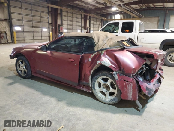 2004 Ford Mustang Deluxe with VIN 1FAFP44624F215268, listed as a Copart auction lot 60558755 with Not provided miles and Salvage title. Bid and sale history available at DreamBid. Image 2.