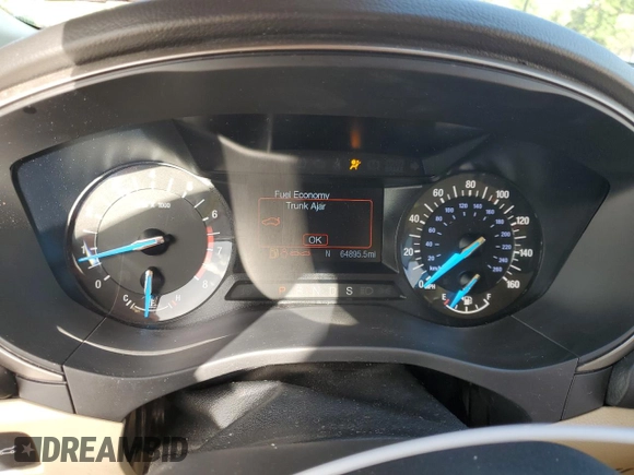 2016 Ford Fusion SE with VIN 3FA6P0H70GR391562, listed as a Copart auction lot 51710495 with 64,895 mi miles and Salvage Title. Bid and sale history available at carsss.com. Image 9.