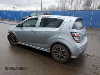 2017 Chevrolet Sonic LT with VIN 1G1JD6SB6H4139671, listed as a Copart auction lot 87265774 with 112,704 mi miles and Salvage Title. Bid and sale history available at carsss.com. Image 2.
