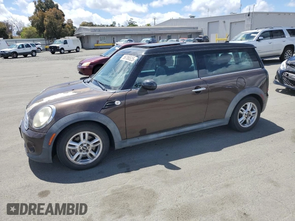 2011 MINI Clubman with VIN WMWZF3C55BTY00516, listed as a Copart auction lot 56786525 with 138,192 mi miles and Clean Title. Bid and sale history available at DreamBid. Image 1.