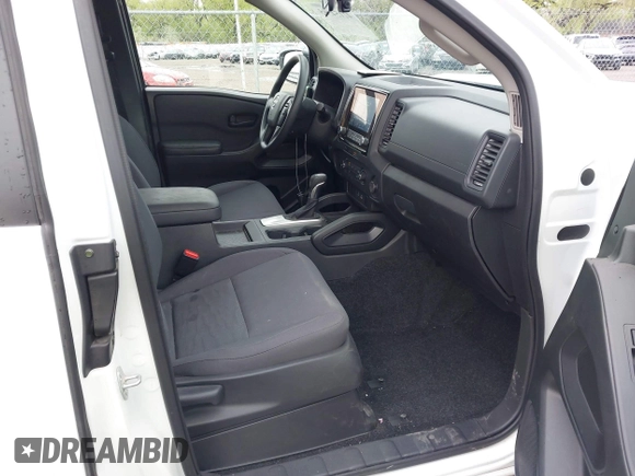 2023 Nissan Frontier S with VIN 1N6ED1CL3PN662719, listed as a IAAI auction lot 42154585 with 9,198 mi miles and . Bid and sale history available at DreamBid. Image 5.