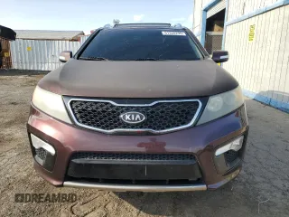 2013 Kia Sorento SX with VIN 5XYKWDA25DG384405, listed as a Copart auction lot 51338295 with 143,867 mi miles and Salvage Title. Bid and sale history available at carsss.com. Image 5.