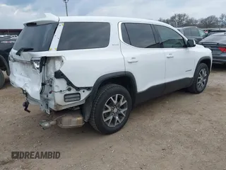 2021 GMC Acadia SLE z VIN 1GKKNKLA3MZ218806, wystawiony jako IAAI lot #41685932 z przebiegiem 82 021 mil mil oraz . Historia ofert i sprzedaży dostępna na DreamBid. Obrazek 4.