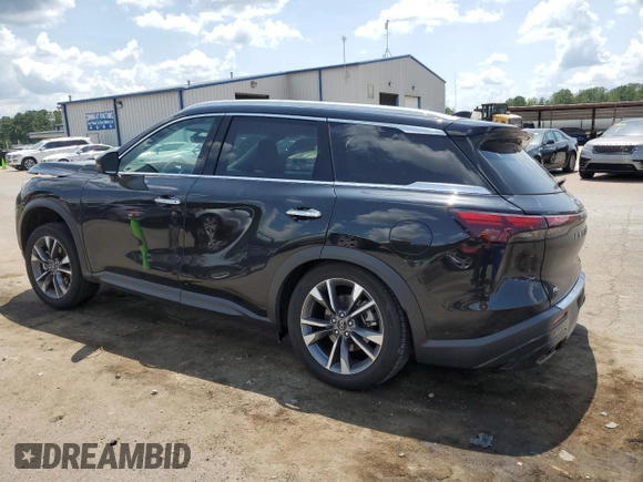 2024 Infiniti QX60 Luxe с VIN 5N1DL1FSXRC336222, выставлен на аукционе Copart как лот 66060274 с пробегом 30 504 миль миль и Списание • Salvage title. История ставок и продаж доступна на DreamBid. Изображение 2.