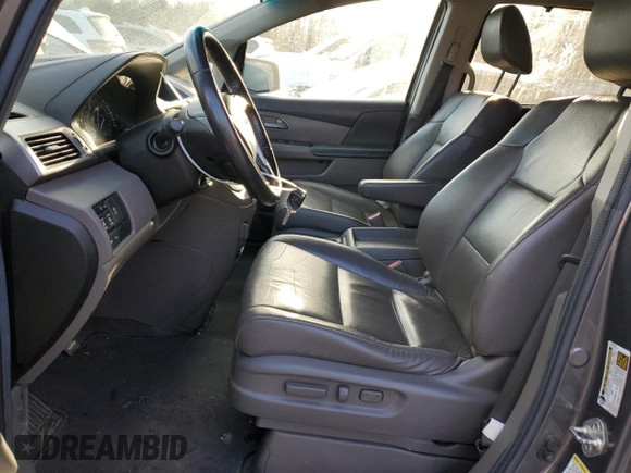 2013 Honda Odyssey Touring with VIN 5FNRL5H9XDB012761, listed as a Copart auction lot 45718175 with 167,878 mi miles and Non Repairable. Bid and sale history available at carsss.com. Image 7.