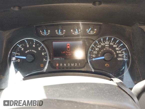 2014 Ford F-150 XL with VIN 1FTFW1EF7EFA40592, listed as a IAAI auction lot 42755930 with 259,852 mi miles and . Bid and sale history available at DreamBid. Image 7.