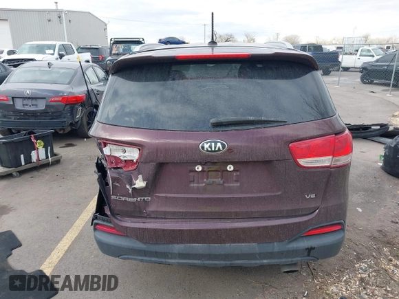 2018 Kia Sorento LX with VIN 5XYPG4A51JG354830, listed as a IAAI auction lot 41507165 with 99,598 mi miles and . Bid and sale history available at DreamBid. Image 17.