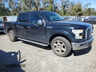 2015 Ford F-150 XL with VIN 1FTEW1CP1FFC69617, listed as a Copart auction lot 45306115 with 178,826 mi miles and Salvage Title. Bid and sale history available at carsss.com. Image 4.