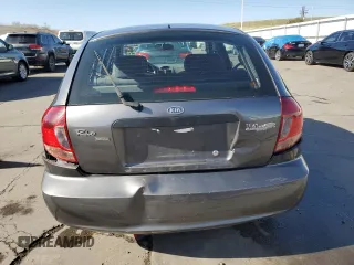2003 Kia Rio with VIN KNADC165036147905, listed as a Copart auction lot 50461634 with 86,086 mi miles and Salvage Title. Bid and sale history available at carsss.com. Image 6.