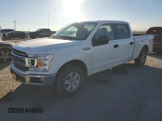 2018 Ford F-150 XL with VIN 1FTEW1CG0JFD55235, listed as a Copart auction lot 42360055 with 101,231 mi miles and Salvage Title. Bid and sale history available at carsss.com. Image 1.