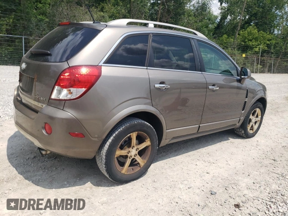 2012 Chevrolet Captiva Sport LT with VIN 3GNAL3E5XCS600661, listed as a Copart auction lot 63047534 with 154,734 mi miles and Clean Title. Bid and sale history available at DreamBid. Image 3.