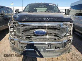 2022 Ford F-350 XL with VIN 1FT8W3DT9NEC09111, listed as a Copart auction lot 52178455 with 128,690 mi miles and Salvage title. Bid and sale history available at DreamBid. Image 5.