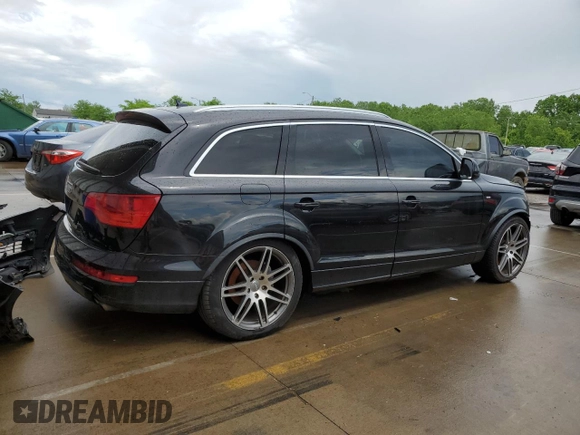 2007 Audi Q7 Premium Plus with VIN WA1EY74L77D050791, listed as a Copart auction lot 56683765 with 83,444 mi miles and Clean title. Bid and sale history available at DreamBid. Image 3.