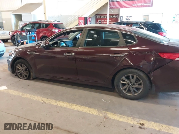 2020 Kia Optima LX with VIN 5XXGT4L3XLG420838, listed as a IAAI auction lot 42057782 with 93,573 mi miles and . Bid and sale history available at DreamBid. Image 14.