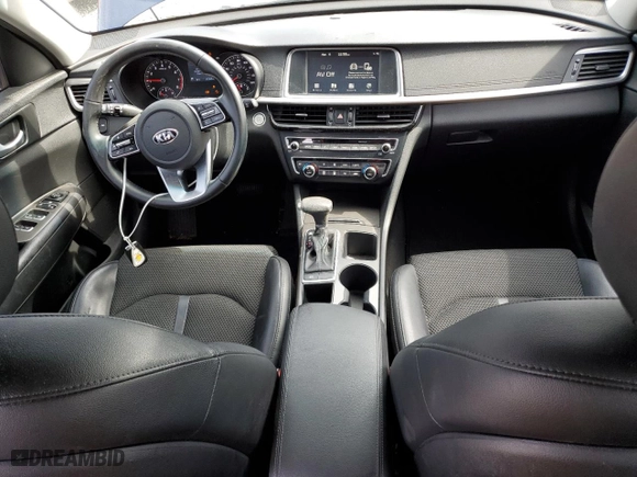 2019 Kia Optima LX with VIN 5XXGT4L39KG287505, listed as a Copart auction lot 51943985 with 37,304 mi miles and Salvage Title. Bid and sale history available at carsss.com. Image 8.