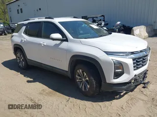 2025 Chevrolet Equinox AWD LT with VIN 3GNAXPEG0SL153490, listed as a IAAI auction lot 42237599 with 7,930 mi miles and . Bid and sale history available at DreamBid. Image 1.