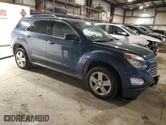 2016 Chevrolet Equinox LT with VIN 2GNALCEK9G6265922, listed as a Copart auction lot 46327025 with 106,823 mi miles and Salvage Title. Bid and sale history available at carsss.com. Image 4.