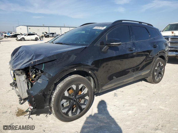 2024 Kia Sportage Plug-In Hybrid X-Line Prestige with VIN KNDPZDDH1R7137495, listed as a Copart auction lot 45505235 with 10,291 mi miles and Salvage Title. Bid and sale history available at carsss.com. Image 1.