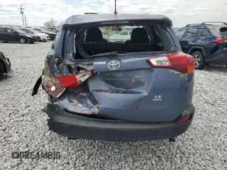 2013 Toyota RAV4 LE with VIN 2T3BFREV2DW119394, listed as a Copart auction lot 52409405 with 95,324 mi miles and Salvage title. Bid and sale history available at DreamBid. Image 6.