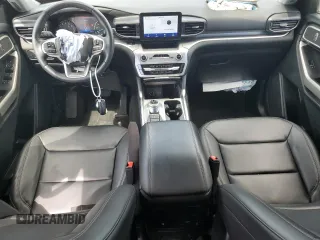 2022 Ford Explorer XLT with VIN 1FMSK8DH0NGB18321, listed as a Copart auction lot 50718605 with 21,047 mi miles and Salvage Title. Bid and sale history available at DreamBid. Image 8.