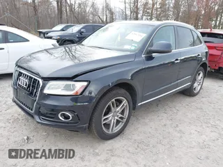 2013 Audi Q5 Premium Plus with VIN WA1LFAFP1DA017972, listed as a IAAI auction lot 42042454 with 129,637 mi miles. Bid and sale history available at carsss.com. Image 2.