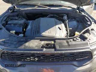 2021 Dodge Durango R/T with VIN 1C4SDHCT5MC761838, listed as a Copart auction lot 88305825 with 58,840 mi miles and Salvage Title. Bid and sale history available at DreamBid. Image 12.