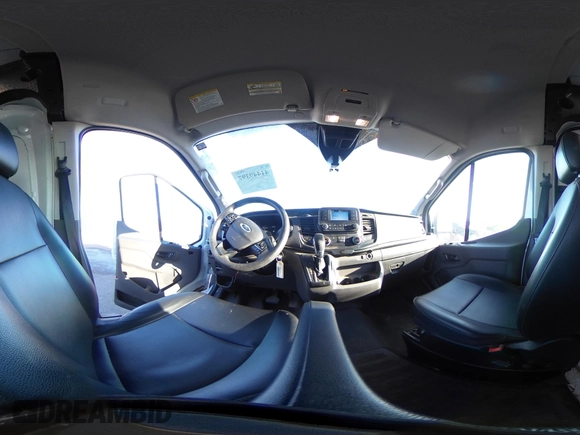 2023 Ford Transit Cargo with VIN 1FTBR3U86PKA39951, listed as a IAAI auction lot 41449397 with 46,883 mi miles and . Bid and sale history available at DreamBid. Image 19.