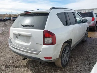 2014 Jeep Compass Limited with VIN 1C4NJDCB3ED682220, listed as a IAAI auction lot 41693233 with 149,380 mi miles. Bid and sale history available at carsss.com. Image 4.