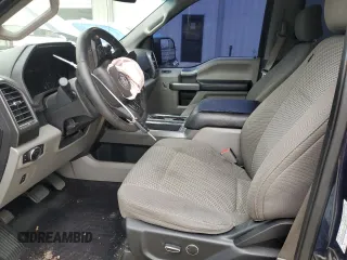 2017 Ford F-150 XL with VIN 1FTEW1EF4HFB05530, listed as a Copart auction lot 48358505 with 152,946 mi miles and Salvage Title. Bid and sale history available at carsss.com. Image 7.