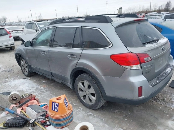 2011 Subaru Outback 2.5i Limited Pwr Moon/Nav with VIN 4S4BRCLC4B3377708, listed as a IAAI auction lot 41359498 with 196,681 mi miles. Bid and sale history available at carsss.com. Image 3.