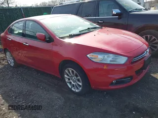 2013 Dodge Dart Limited with VIN 1C3CDFCA4DD317243, listed as a IAAI auction lot 41788866 with 999,999 mi miles. Bid and sale history available at carsss.com. Image 1.