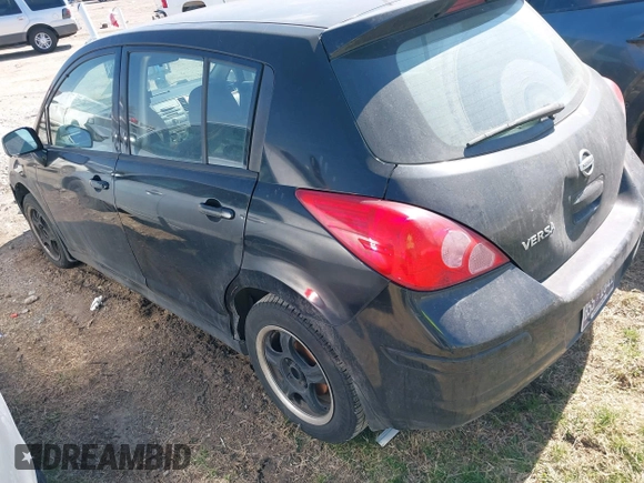 2009 Nissan Versa 1.8 SL with VIN 3N1BC13E19L497981, listed as a IAAI auction lot 41716561 with 176,722 mi miles. Bid and sale history available at carsss.com. Image 3.