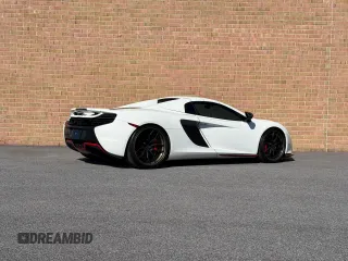 2016 McLaren 650S with VIN SBM11FAAXGW005605, listed as a Copart auction lot 53181285 with 16,800 mi miles and Clean Title. Bid and sale history available at DreamBid. Image 4.