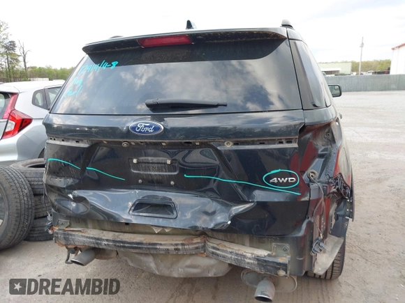 2017 Ford Explorer with VIN 1FM5K8B80HGC50466, listed as a IAAI auction lot 42074967 with 129,835 mi miles and . Bid and sale history available at carsss.com. Image 6.